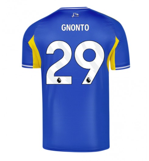 Leeds United Wilfried Gnonto #29 Venkovní Dres 2025-26 Krátký Rukáv Leeds United Wilfried Gnonto #29 Venkovní Dres 2025-26 Krátký Rukáv